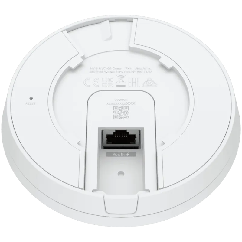 Ubiquiti UVC-G5-Dome-3 Next-gen 2K HD PoE ceiling camera with enhanced dynamic range and low-light performance - 1
