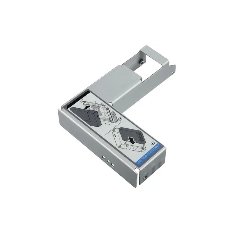 Hard Drive Bracket Converter 2.5" to 3.5". Install a 2.5" SATA/SAS/SSD drive in the 3.5" Tray - 1