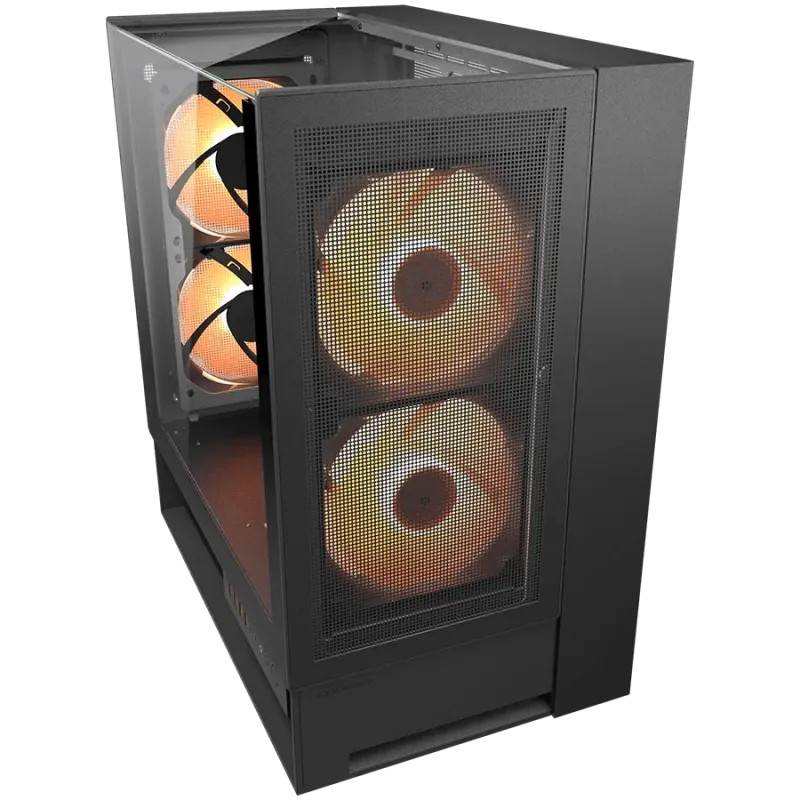 COUGAR OmnyX PC Case, Mid Tower, Black - 1