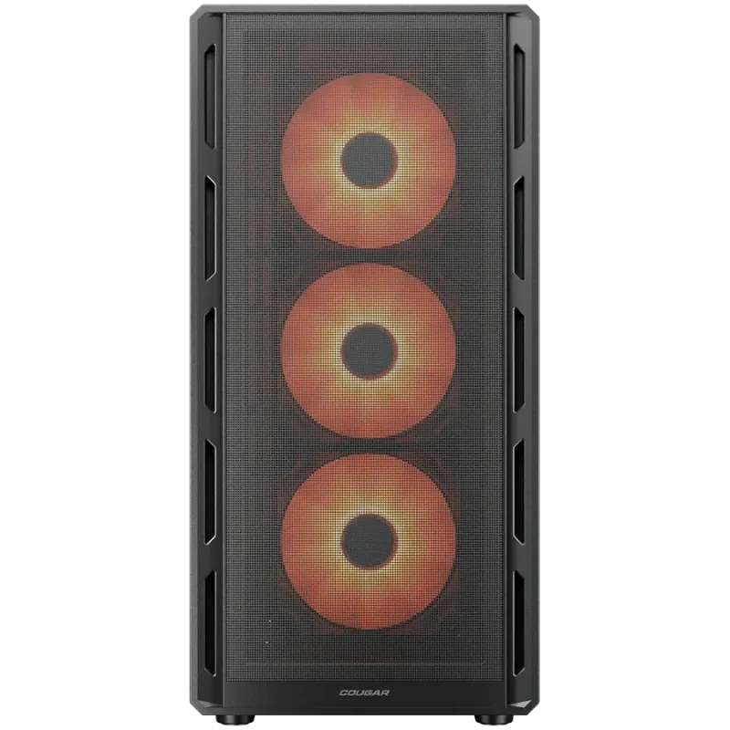 COUGAR AIRFACE PURE PRO PC Case, Mid Tower, Black - 1