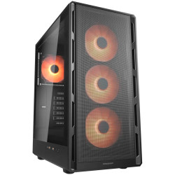 COUGAR AIRFACE PURE PRO PC Case, Mid Tower, Black - 2
