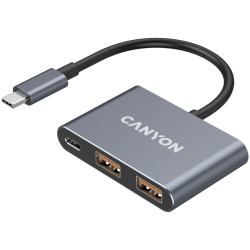 CANYON hub DS-3 3in1 USB-C Dark Grey - 7