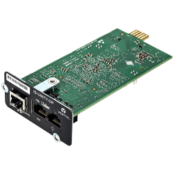 Vertiv 10/100 Mbit Ethernet SNMP, Device Web Page, with MIB and configuration cable - 2