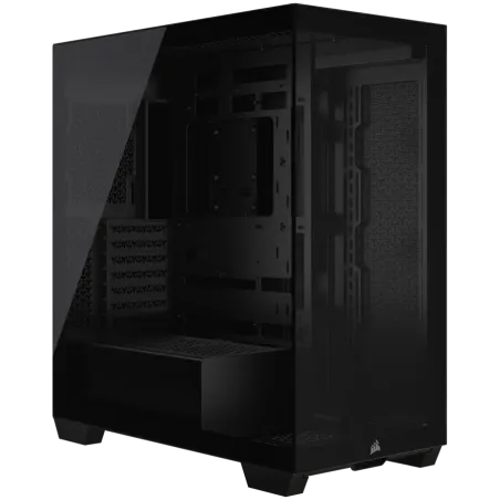 Corsair 3500X Tempered Glass Mid-Tower, Black - 1