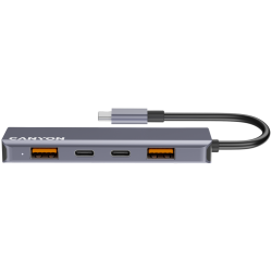 CANYON hub DS-18 5in1 USB-C Grey - 7