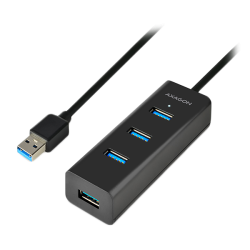 AXAGON HUE-S2BL 4x USB3.0 Charging Hub 1.2m Cable, MicroUSB Charging - 3