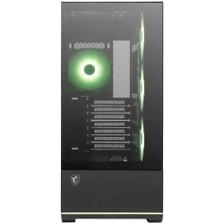 MSI MAG PANO 110R PZ, Mid-Tower, ATX/M-ATX/ITX, 2x USB 3.2, 1x USB Type-C 20Gbs, 1x Audio/Mic, LED Button, ARGB Hub, 4x 120mm AR