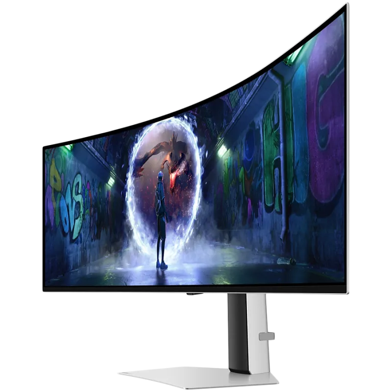 Monitor LED Samsung LS49DG934SUXEN Odyssey G93SD, 49" DQHD Curved 1800R 32:9 (5120x1440) QD-OLED 240z, 250 cd/㎡, 1m:1, 0.03ms(GT