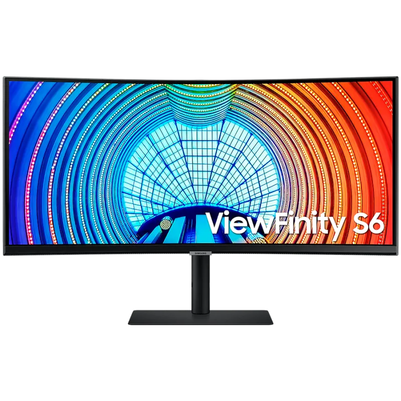 Monitor LED Samsung LS34C652UAUXEN HRM S65UC, 34" UWQHD Curved 1000R 21:9 (3440x1440) VA 100Hz, 350 cd/㎡, 3000:1, HDR10, 5ms, 17