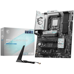 MSI PRO B860 GAMING PLUS WIFI, ATX, LGA 1851, 4x DDR5 Dual Channel DDR5 up to 8600(OC)MHz, 4x PCIe x16 slot, 3x M.2 slot, 4x USB