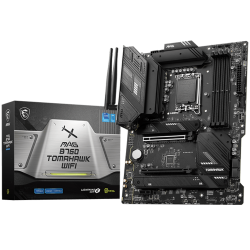MSI MAG B760 TOMAHAWK WIFI, ATX, Socket 1700, Dual Channel DDR5 7000+(OC)MHz, 2x PCIe x16 slots, 3x M.2 slots, 1x HDMI, 1x DP, 1