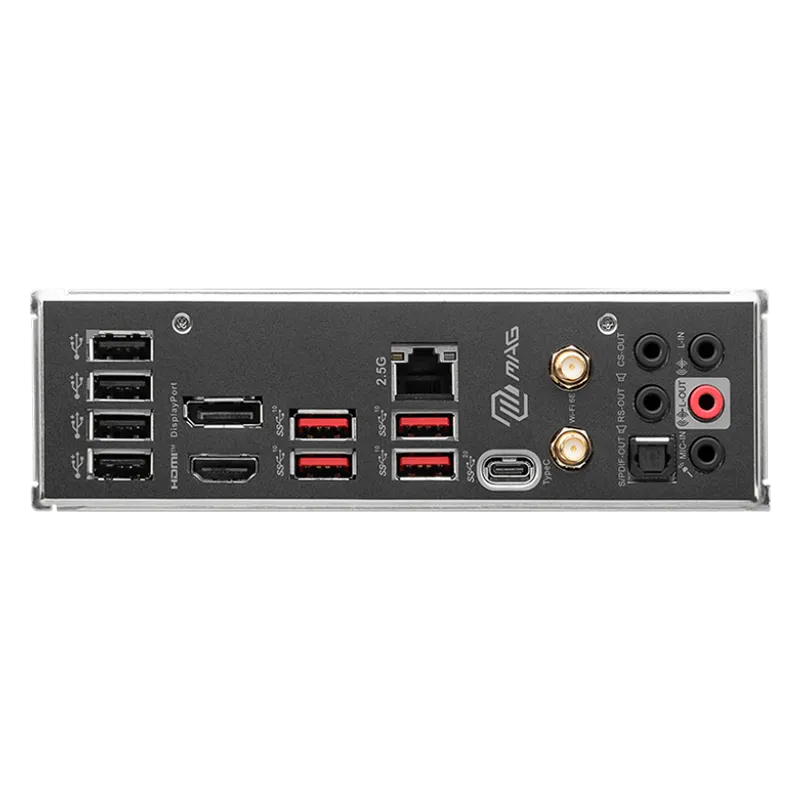 MSI MAG B760 TOMAHAWK WIFI, ATX, Socket 1700, Dual Channel DDR5 7000+(OC)MHz, 2x PCIe x16 slots, 3x M.2 slots, 1x HDMI, 1x DP, 1