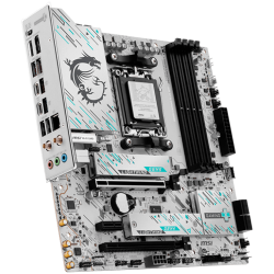 MSI B850M GAMING PLUS WIFI, mATX, Socket AM5, 4x DDR5 Dual Channel DDR5 up to 8200(OC)MHz, 2x PCIe x16 slot, 2x M.2 slot, 3x USB