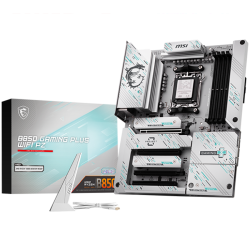 MSI B850 GAMING PLUS WIFI PZ, ATX, Socket AM5, Back Connectors, 4x DDR5 Dual Channel DDR5 up to 8200(OC)MHz, 4x PCIe x16 slot, 3