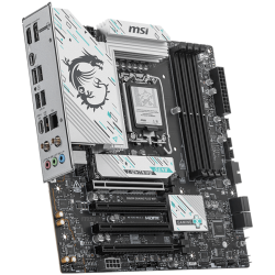 MSI PRO B860M GAMING PLUS WIFI, mATX, LGA 1851, 4x DDR5 Dual Channel DDR5 up to 8600(OC)MHz, 4x PCIe x16 slot, 3x M.2 slot, 2x U