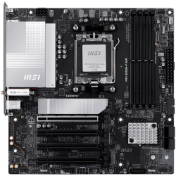 MSI PRO B850M-P WIFI, mATX, Socket AM5, 4x DDR5 Dual Channel DDR5 up to 8200(OC)MHz, 4x PCIe x16 slot, 3x M.2 slot, 4x USB 2.0, 