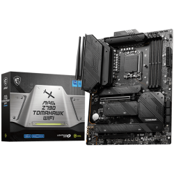 MSI MAG Z790 TOMAHAWK WIFI, ATX, Socket LGA 1700, Dual Channel DDR5 7200+(OC)MHz, 2x PCIe x16 slots, 4x M.2 slots, 1x HDMI, 1x D