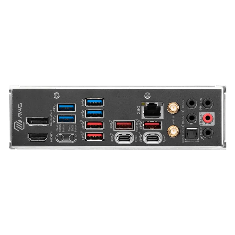 MSI MAG Z790 TOMAHAWK WIFI, ATX, Socket LGA 1700, Dual Channel DDR5 7200+(OC)MHz, 2x PCIe x16 slots, 4x M.2 slots, 1x HDMI, 1x D