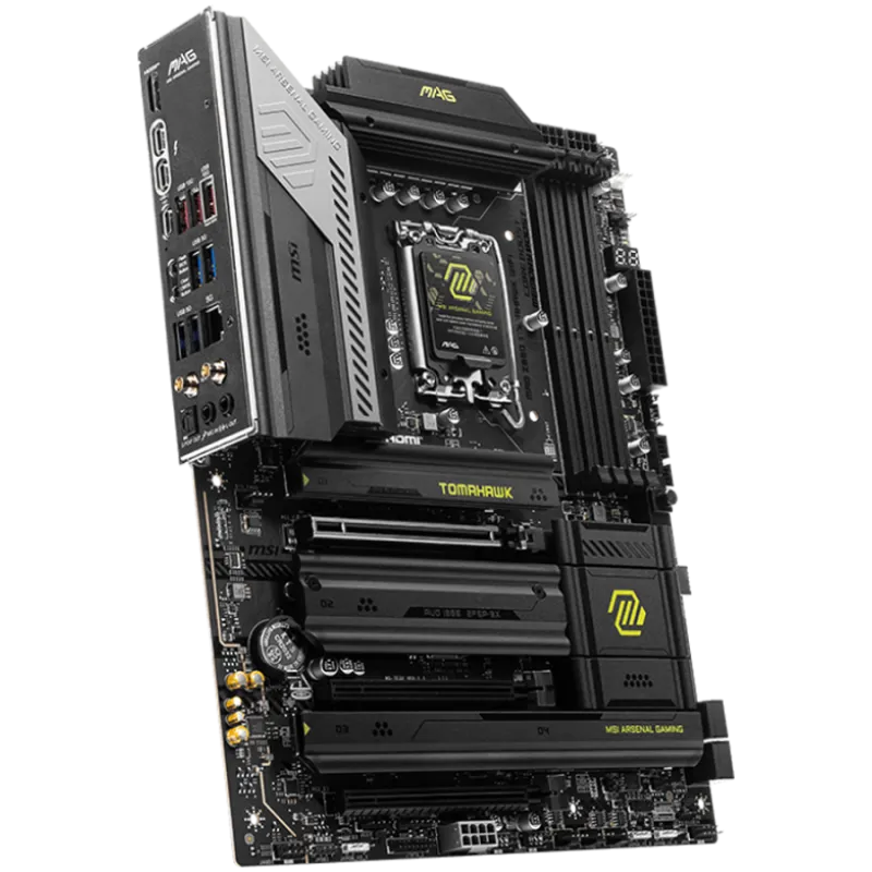 MSI MAG Z890 TOMAHAWK WIFI, LGA 1851, Dual Channel DDR5 up to 9200(OC)MHz, 3x PCIe x16 slots, 4x M.2 slot, 4xUSB 2.0, 4xUSB 5Gbp