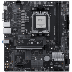 MSI PRO B840M-B, mATX, Socket AM5, 2x DDR5 Dual Channel DDR5 up to 8000(OC)MHz, 1x PCIe x16 slot, 2x M.2 slot, 2x USB 2.0, 4x US