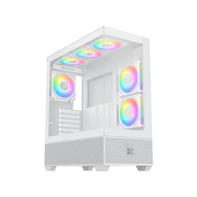 Alphard Arctic (WH,EATX,U3x1&U2x2,Front&Left TG,5PCS G20A Arctic Reverse&1PC G20A Arctic,ARGB Remote Control Box) - 1