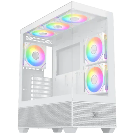 Alphard Arctic (WH,EATX,U3x1&U2x2,Front&Left TG,5PCS G20A Arctic Reverse&1PC G20A Arctic,ARGB Remote Control Box) - 1