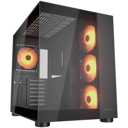 COUGAR FV150 RGB PC Case, Mid tower, Black - 1