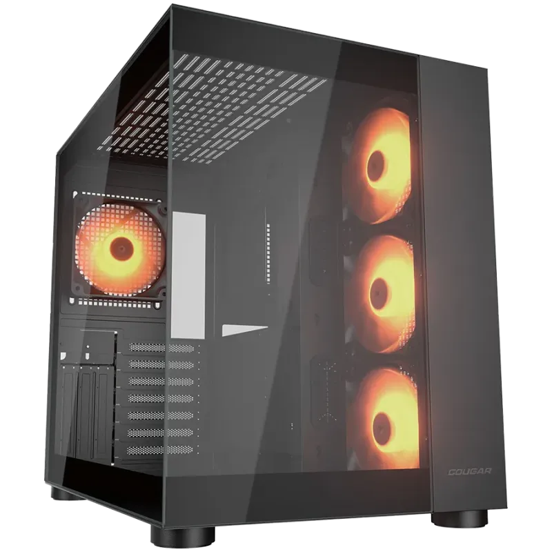 COUGAR FV150 RGB PC Case, Mid tower, Black - 1