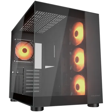 COUGAR FV150 RGB PC Case, Mid tower, Black - 1