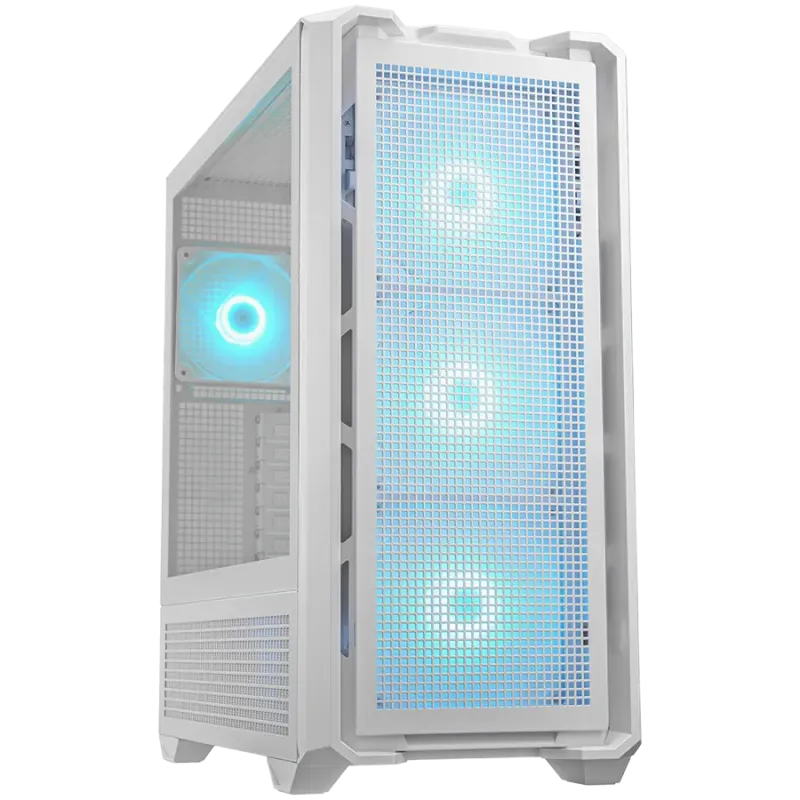 COUGAR MX600 PC Case, Mid Tower, White - 1