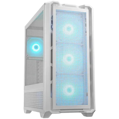 COUGAR MX600 PC Case, Mid Tower, White - 1