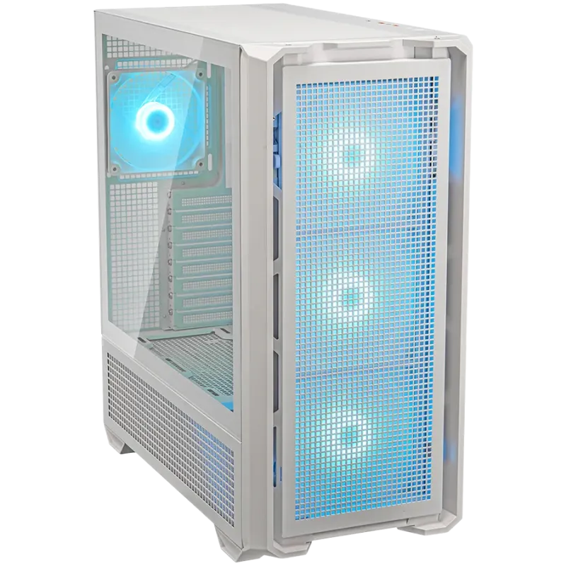 COUGAR MX600 PC Case, Mid Tower, White - 1