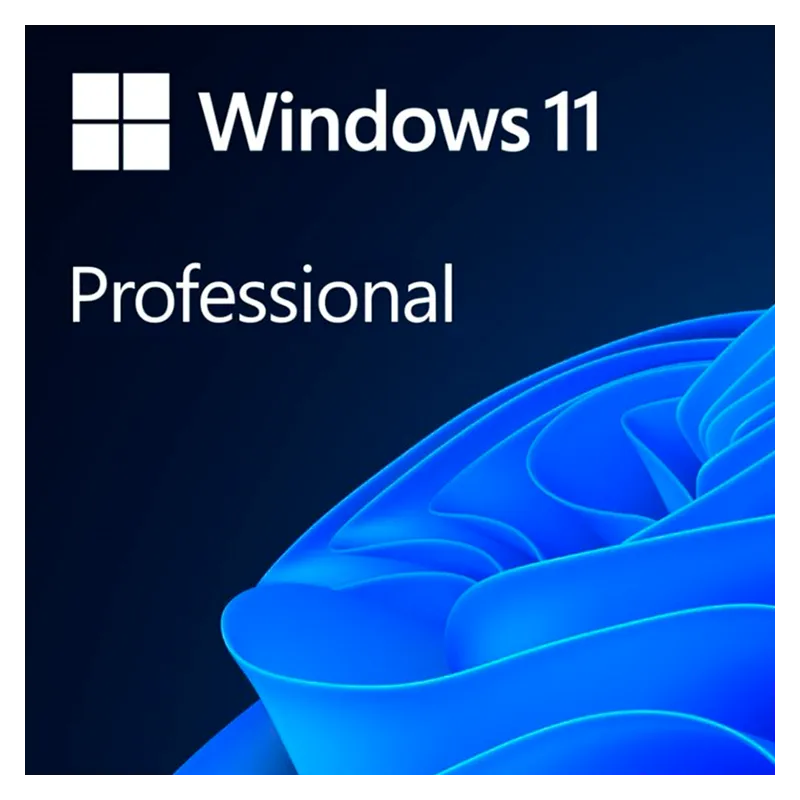 Microsoft Windows Professional 11 64-bit All Languages Online Product Key License 1 License Downloadable ESD NR - 1