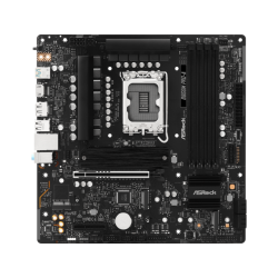 ASROCK MB Desktop B860M Pro-A, S.1851, 4x DDR5, 1x PCIe 5.0 x16, 1x PCIe 4.0 x4, 1x Blazing M.2, 2x Hyper M.2, 4x SATA3, 2x USB-