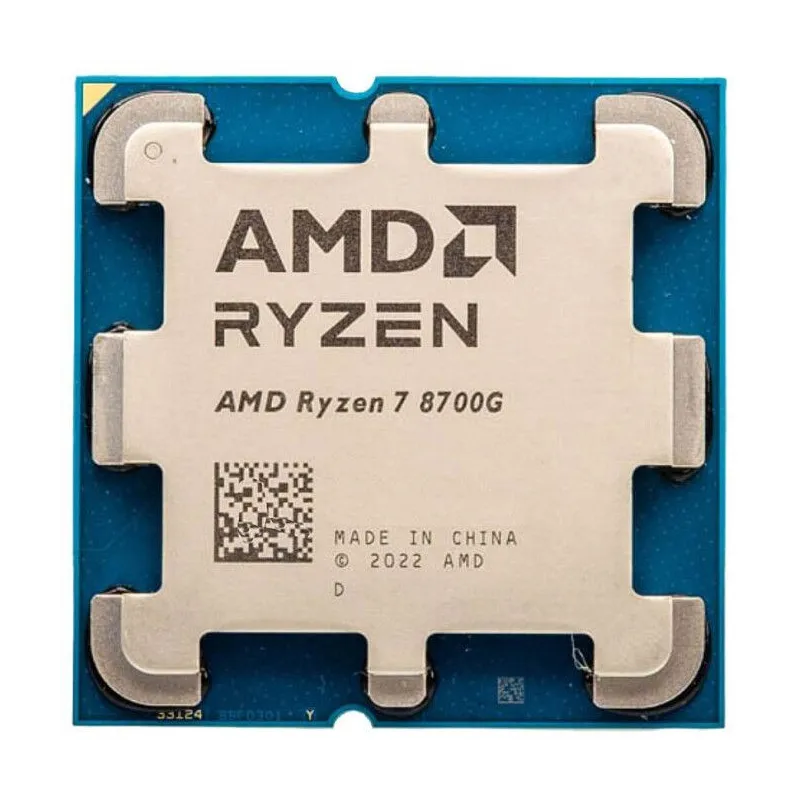 AMD CPU Desktop Ryzen 7 8C/16T 8700G (3.8/5.1GHz Max, 24MB,65W,AM5) MPK - 1
