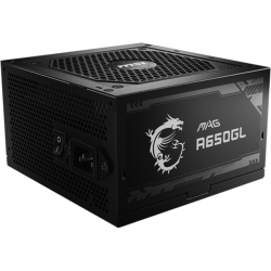 MSI Power Supply MAG A650GL, EU, 650W, Fully-Modular, 80 Plus Gold, Color Box, Pallet packing,7Y Warranty - 1
