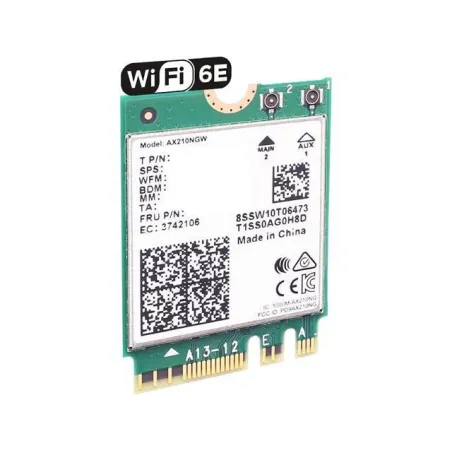 Intel Wi-Fi 6E AX210 (Gig+), 2230, 2x2 AX R2 (6GHz)+BT, No vPro - 1