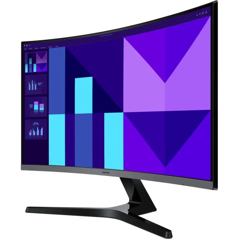 Monitor LED Samsung LS27D392GAUXEN S39GD, 27'' FHD CURVED 16:9 (1920x1080) VA 100Hz, 250 cd/2, 4000:1, 4ms, 178/178, Built-in Sp