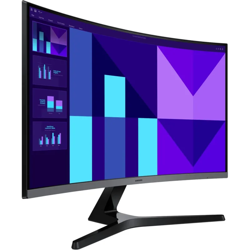 Monitor LED Samsung LS27D392GAUXEN S39GD, 27'' FHD CURVED 16:9 (1920x1080) VA 100Hz, 250 cd/2, 4000:1, 4ms, 178/178, Built-in Sp