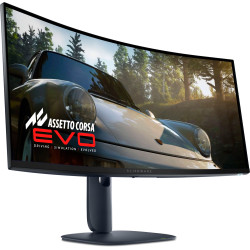 Monitor LED Alienware AW3425DW 34.2", 3440x1440, UW-QHD, 240Hz, QD-OLED AG, 21:9, 1.5m:1, 250 cd/m2 / 1000 cd/m2, 0.03ms GTG, 17