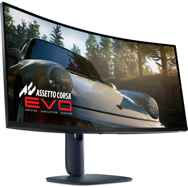 Monitor LED Alienware AW3425DW 34.2", 3440x1440, UW-QHD, 240Hz, QD-OLED AG, 21:9, 1.5m:1, 250 cd/m2 / 1000 cd/m2, 0.03ms GTG, 17