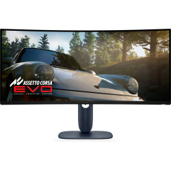 Monitor LED Alienware AW3425DW 34.2", 3440x1440, UW-QHD, 240Hz, QD-OLED AG, 21:9, 1.5m:1, 250 cd/m2 / 1000 cd/m2, 0.03ms GTG, 17