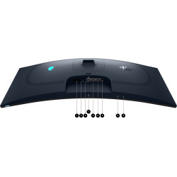 Monitor LED Alienware AW3425DW 34.2", 3440x1440, UW-QHD, 240Hz, QD-OLED AG, 21:9, 1.5m:1, 250 cd/m2 / 1000 cd/m2, 0.03ms GTG, 17