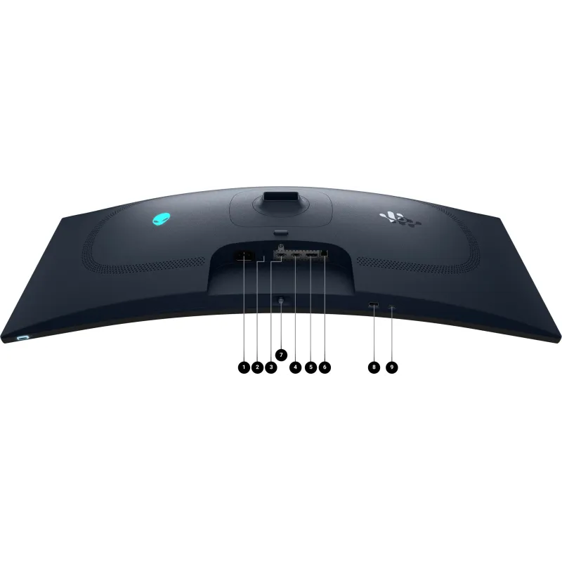 Monitor LED Alienware AW3425DW 34.2", 3440x1440, UW-QHD, 240Hz, QD-OLED AG, 21:9, 1.5m:1, 250 cd/m2 / 1000 cd/m2, 0.03ms GTG, 17