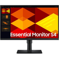 Monitor LED Samsung LS24D406GAUXEN S40GD, 24" FHD FLAT 16:9 (1920x1080) IPS 100Hz, 250 cd/m2, 1000:1, 5ms, 178/178, 1xDP 2xHDMI,