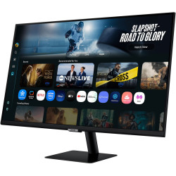 Monitor LED Samsung Smart M7 LS32FM700UUXDU 32", 3840x2160, 4K UHD, 60Hz, VA, HDR10, 16:9, 3000:1, 300 cd/m2, 4ms, 178/178, USB-