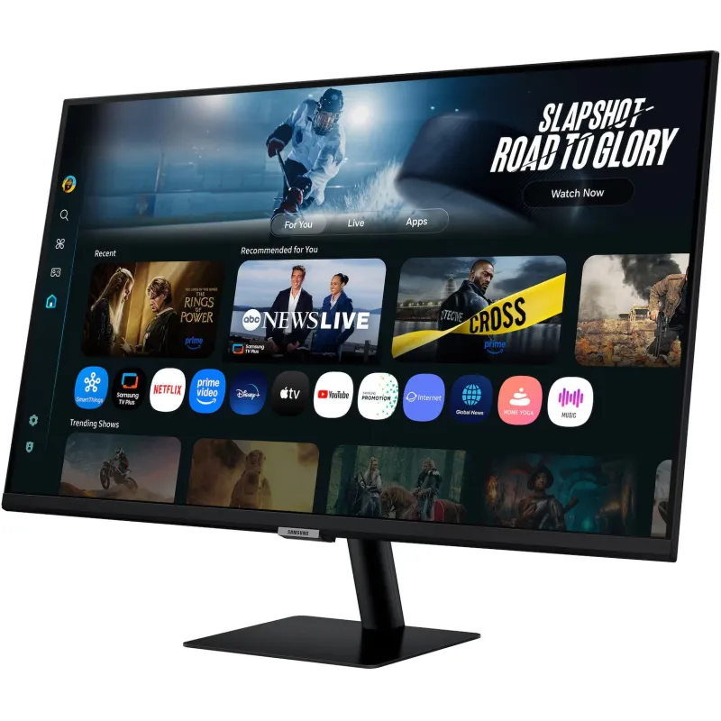 Monitor LED Samsung Smart M7 LS32FM700UUXDU 32", 3840x2160, 4K UHD, 60Hz, VA, HDR10, 16:9, 3000:1, 300 cd/m2, 4ms, 178/178, USB-