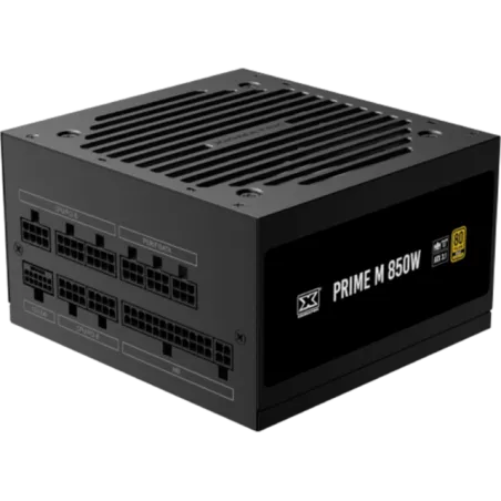 Xigmatek Prime M 850W (80+Gold 230V EU, ATX3.1 & PCI-E 5.1, LLC D2D & APFC, 120mm Fan, Full Modular, EU Cord, Color Box) - 1