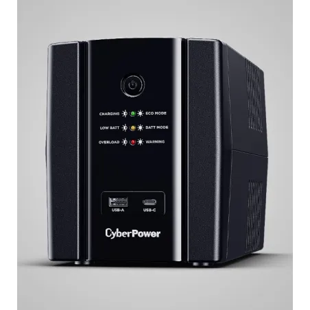 CyberPower UPS AVR 2200VA 13200W, Line-Interactive, 4x Schuko, Runtime at 90W min:70, UT2200EG - 1