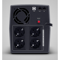 CyberPower UPS AVR 2200VA 13200W, Line-Interactive, 4x Schuko, Runtime at 90W min:70, UT2200EG - 2
